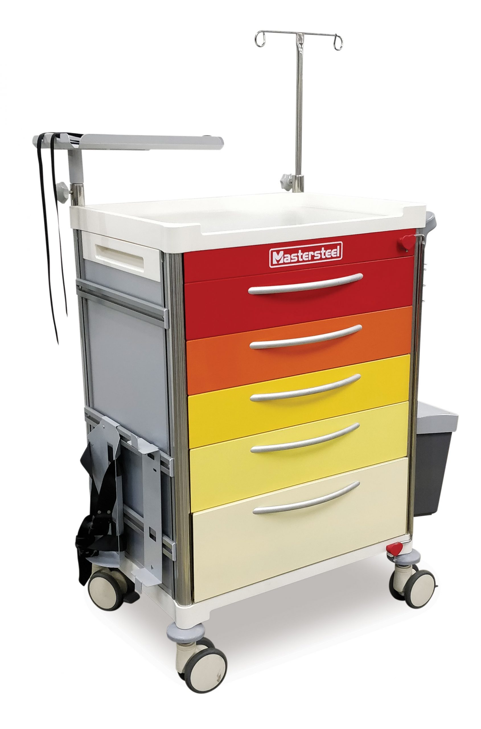 MS6100 Emergency Cart MasterSteel